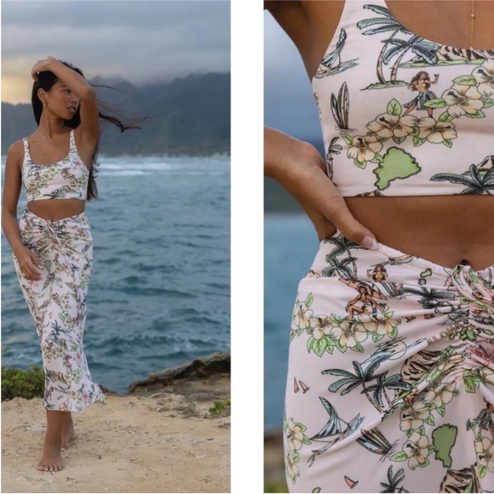 RESA NWT Ziggy Skirt in Oahu